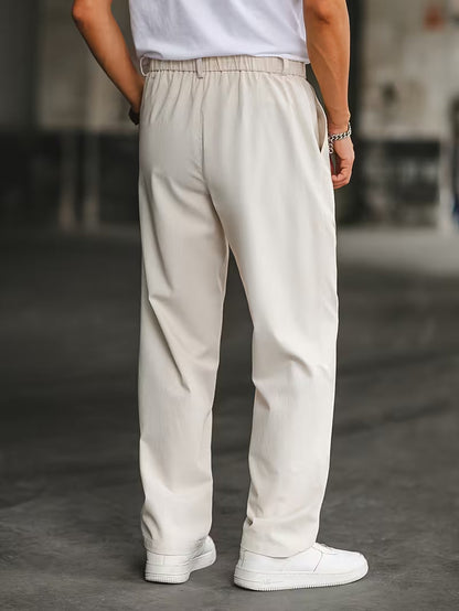 LIFT - Plisserte Bukser - Beige