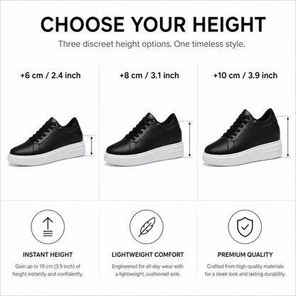 LIFT Shoewear – øk høyden med opptil 10 CM